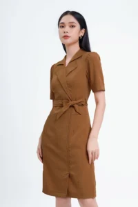 Mẫu váy liền thân đơn giản mà đẹp