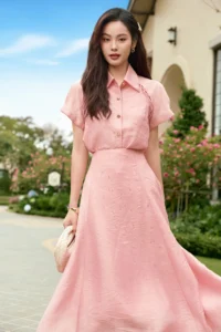 Mẫu váy liền thân đẹp.