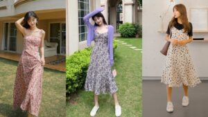 Váy Maxi Hoa Nhí Mùa Hè 