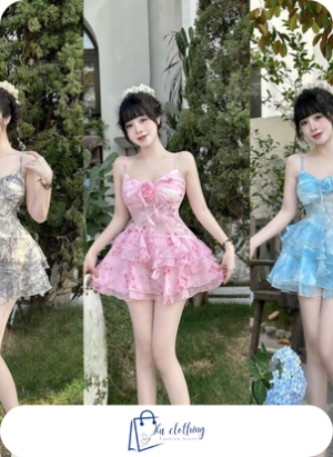 Set váy ngắn tiểu thư sang chảnh