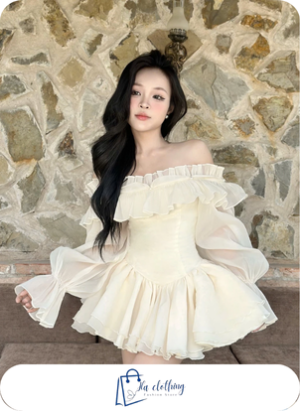 Váy Trễ Vai Bling