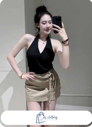 mẫu áo cổ yếm đẹp
