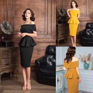 Váy peplum - những mẫu váy đẹp sang chảnh