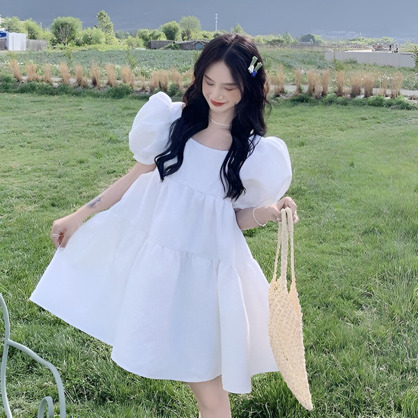 Váy babydoll- Các Kiểu Váy Đi Biển Mùa Hè