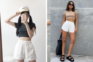 Các Kiểu Áo Mặc Với Quần Sooc