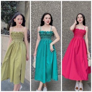 Đầm maxi dáng dài - Mẫu Váy Nữ Đẹp Xu Hướng