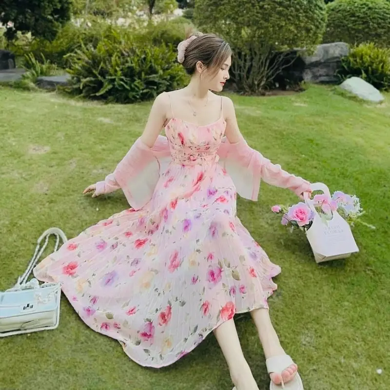 Đầm maxi - Các Kiểu Váy Đi Biển Mùa Hè
