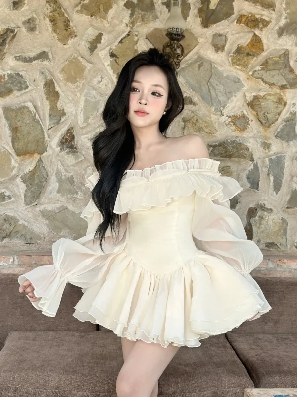 Váy Trễ Vai Bling