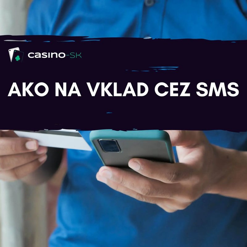 Jak jednoduše provést vklad 5 € přes SMS
