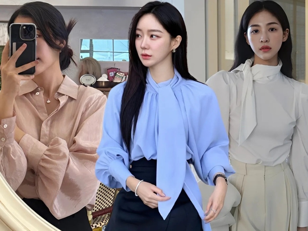 những kiểu áo sơ mi sang chảnh